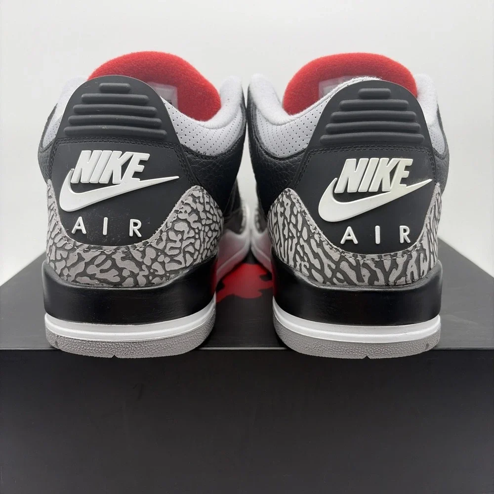 Size 11 - Jordan 3 Retro OG Mid Black Cement (854262-001)